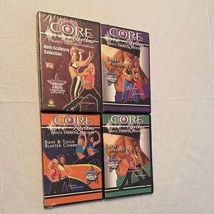 Core Rhythms Dance Exercise Program DVD Set - NEW Sealed